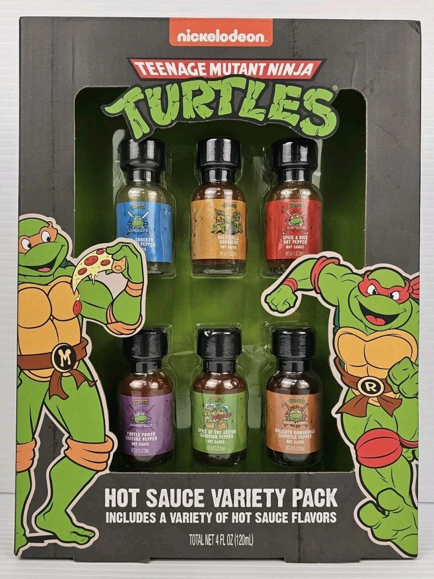 Teenage Mutant Ninja Turtles Hot Sauce Variety 6 Pack