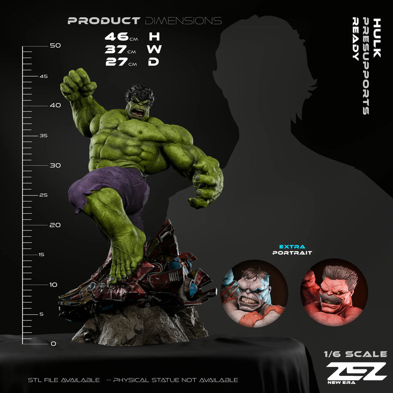 The Hulk - Marvel Comics - 1:6 Scale Figure & Bust
