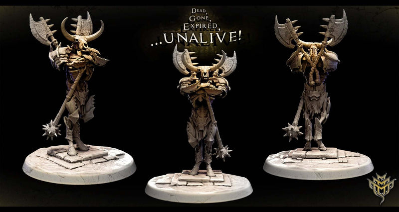 Skele-Taur Army Set – Undead Minotaur Warriors