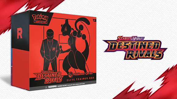 Pokémon Destined Rivals Elite Trainer Box Raffle