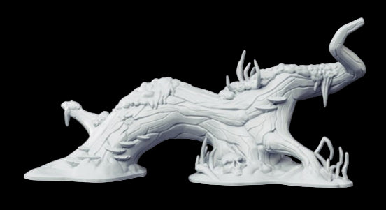 Swamp Scatter Terrain – Trees, Roots, and Mushrooms