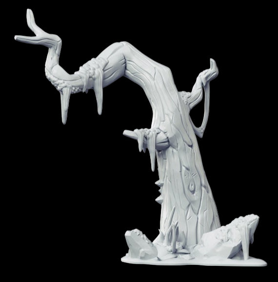 Swamp Scatter Terrain – Trees, Roots, and Mushrooms