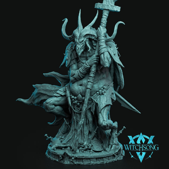 The Fallen Minotaur – Minotaur Dungeons & Dragons Monster – Resin Miniature