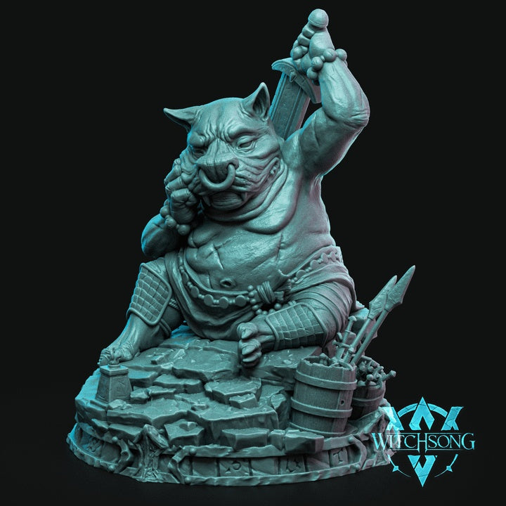The Gate Watcher – Gargoyle Dungeons & Dragons Monster – Resin Miniature