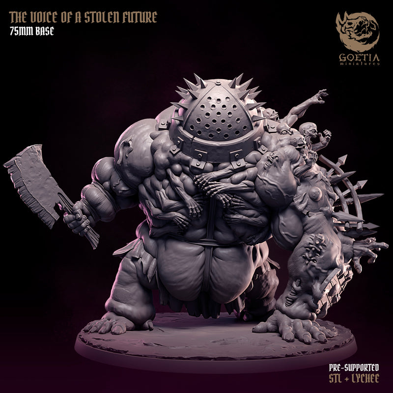 The Voice of a Stolen Future – Flesh Horror – Resin Miniature