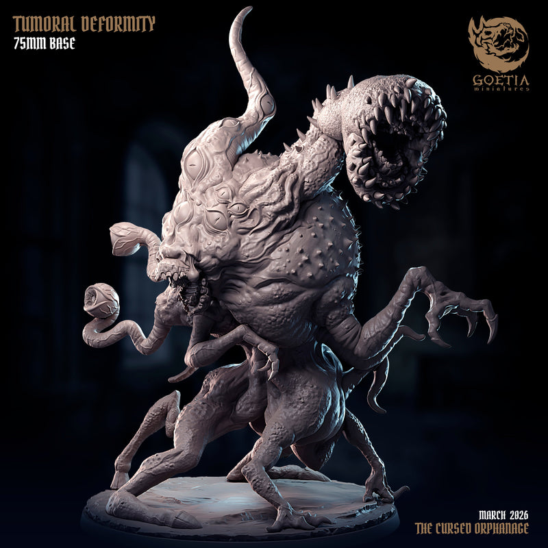 Tumoral Deformity – Aberration Horror – Resin Miniature