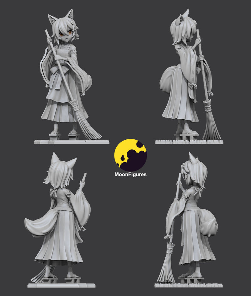 Fox Senko-San - The Helpful Fox Senko - 1:10 Scale Figure