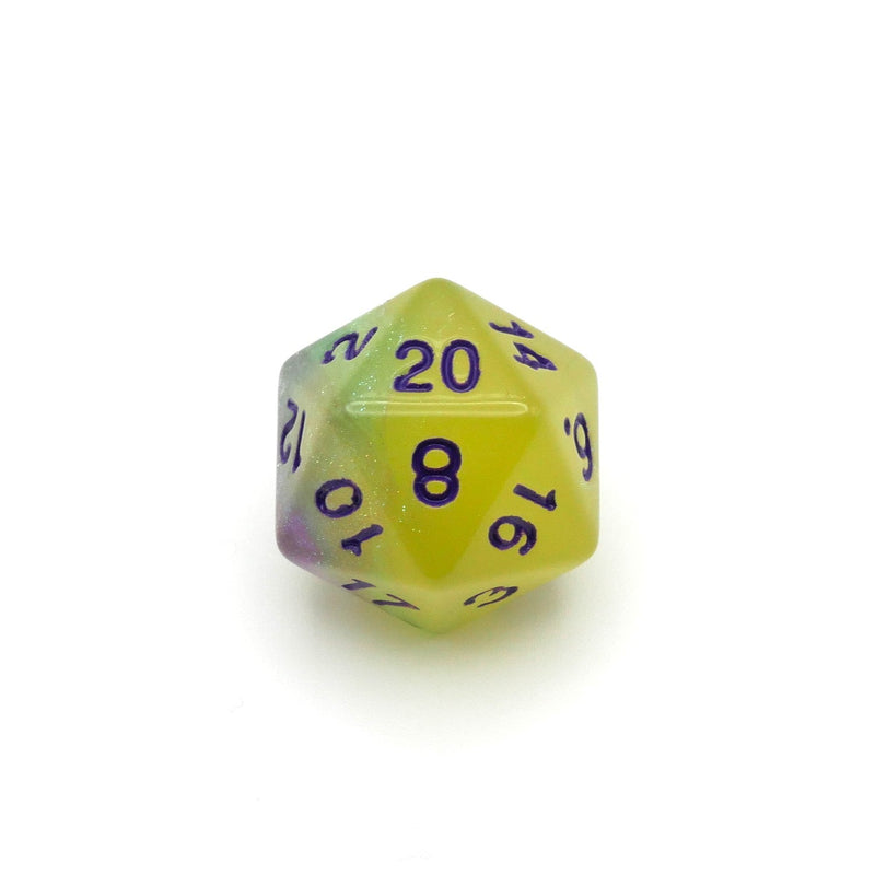 Witches' Living Brew - 7 Piece DnD Dice Set | Acrylic RPG Gaming Dice