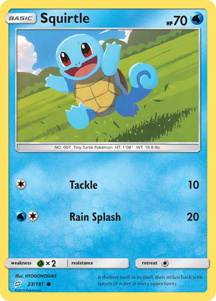 Squirtle (23/181) [Sun & Moon: Team Up]
