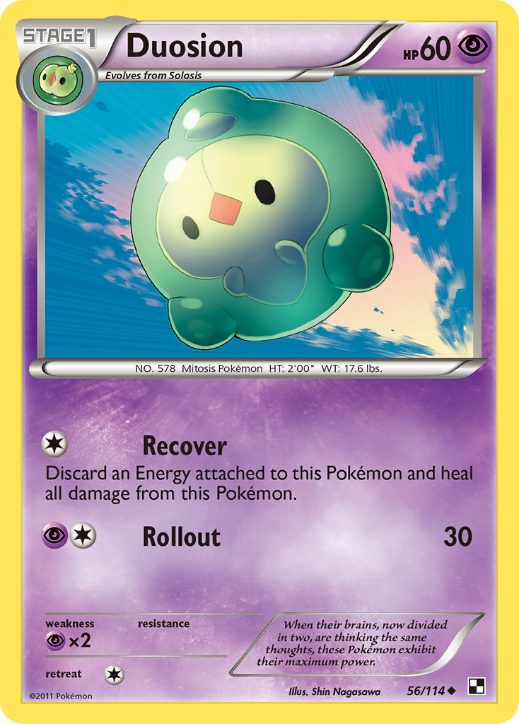 Duosion (56/114) [Black & White: Base Set]