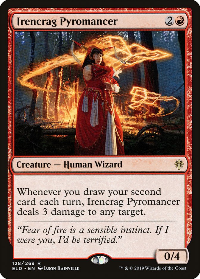 Irencrag Pyromancer [Throne of Eldraine]