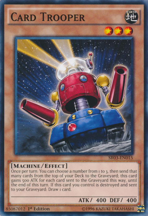 Card Trooper [SR03-EN015] Common