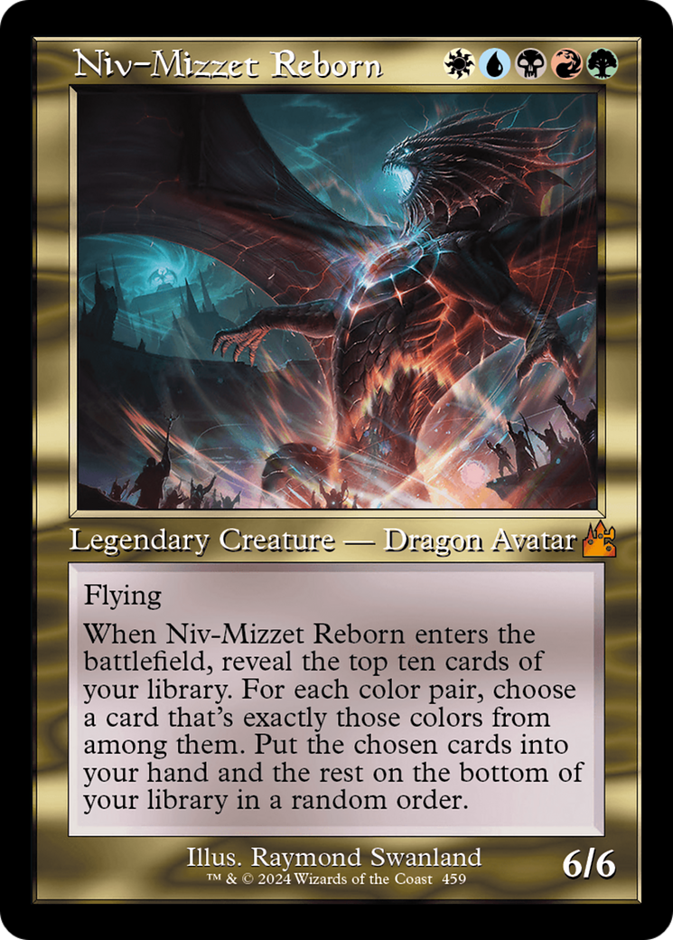 Niv-Mizzet Reborn (Retro Frame) [Ravnica Remastered]